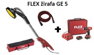 Flex GE 5 brusilica za knauf +crijevo+torba+ akumulatorska bušilica DD 2G 10,8 GRATIS Flex GE 5 brusilica za knauf +crijevo+torba+ akumulatorska bušilica DD 2G 10,8 GRATIS