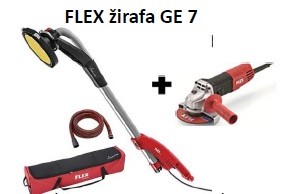 Flex GE 7 brusilica s okruglom glavom za knauf+crijevo+torba+ kutna brusilica L810 GRATIS Flex GE 7 brusilica s okruglom glavom za knauf+crijevo+torba+ kutna brusilica L810 GRATIS
