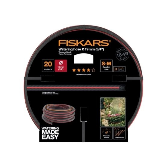 FISKARS Crijevo za vodu 19 mm (3/4”), 20m 1027110