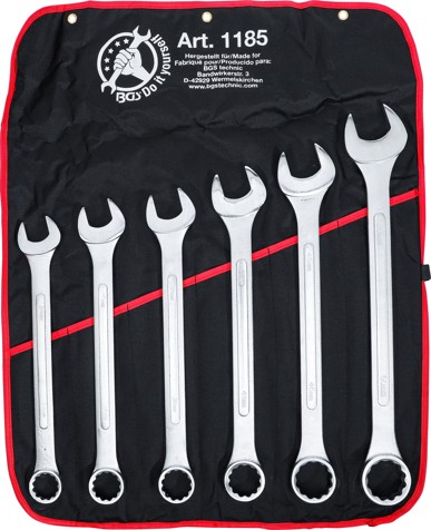 BGS set okasto-viličastih ključeva XXL 34 - 50 mm 6-dijelni 1185
