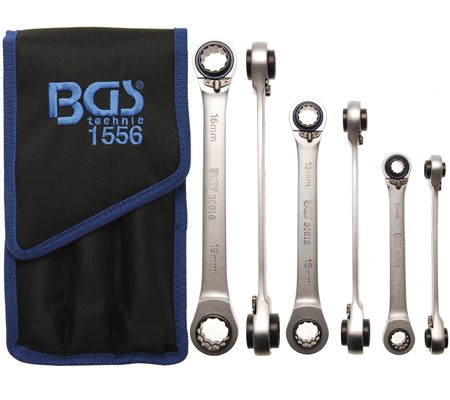 BGS set ključeva s račnom 8-19mm 3-djelni pro+ 1556