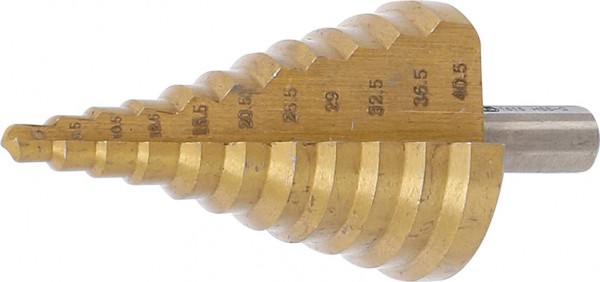 BGS Svrdlo stepenasto 6-40,5mm TIN pro+   1615 bp25