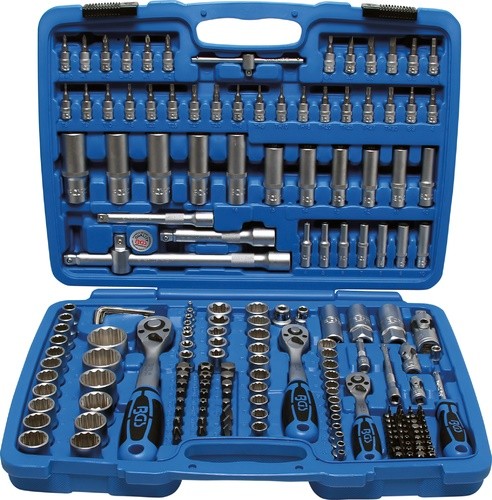 BGS set nasadnih ključeva i bitova 171 kom 12-k(1/4''+3/8''+1/2'') pro+  2286