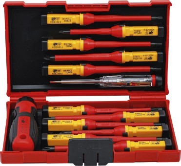 BGS Set VDE odvijača s izmjenjivim nastavcima 13 dij.  35814