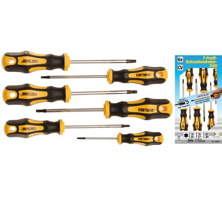 BGS set odvijača torx T10-T30 6dj. Kraftmann 35826 