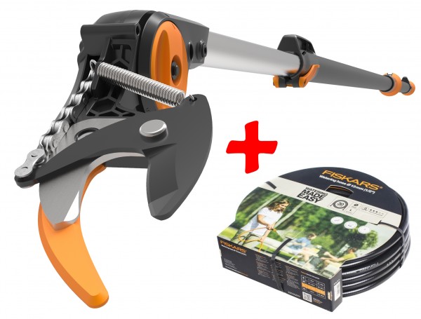 FISKARS FISKARS sjekač teles.2,4-4,0m UPX86 + POKLON FISKARS CRIJEVO 1023624+1023646