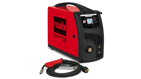 TELWIN  mig/mag inv. Technomig 215 (220 A) dual Synergic 816232 PRO tp23