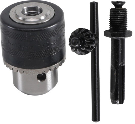 BGS glava stezna 13mm,1/2' +  sds-plus adapter   9937