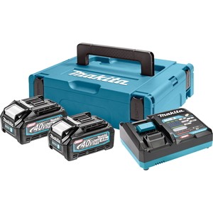 MAKITA Makita aku POWER SET 40V (BL4040x2, DC40RA,Makpac1 191J97-1