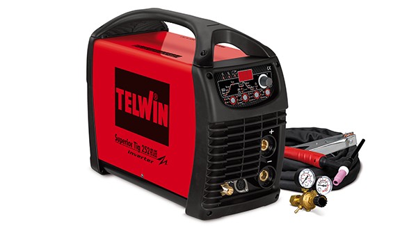 TELWIN TIG inv. SUPERIOR TIG 252 250A, AC/DC-HF/LIFT+pribor 816117