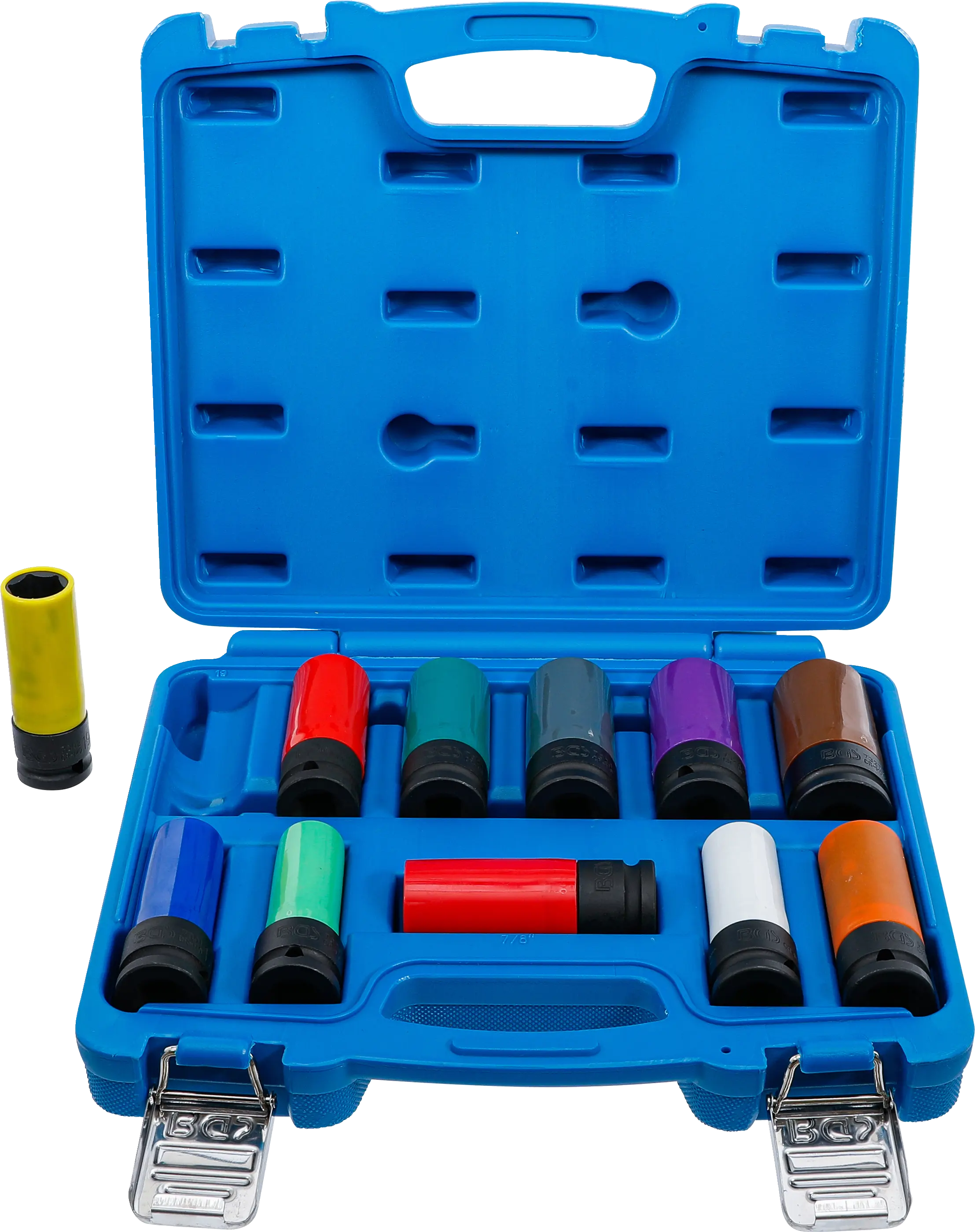 BGS Set udarnih, dugih zašt. nas. ključeva 1/2 15-27mm 11dij  74254