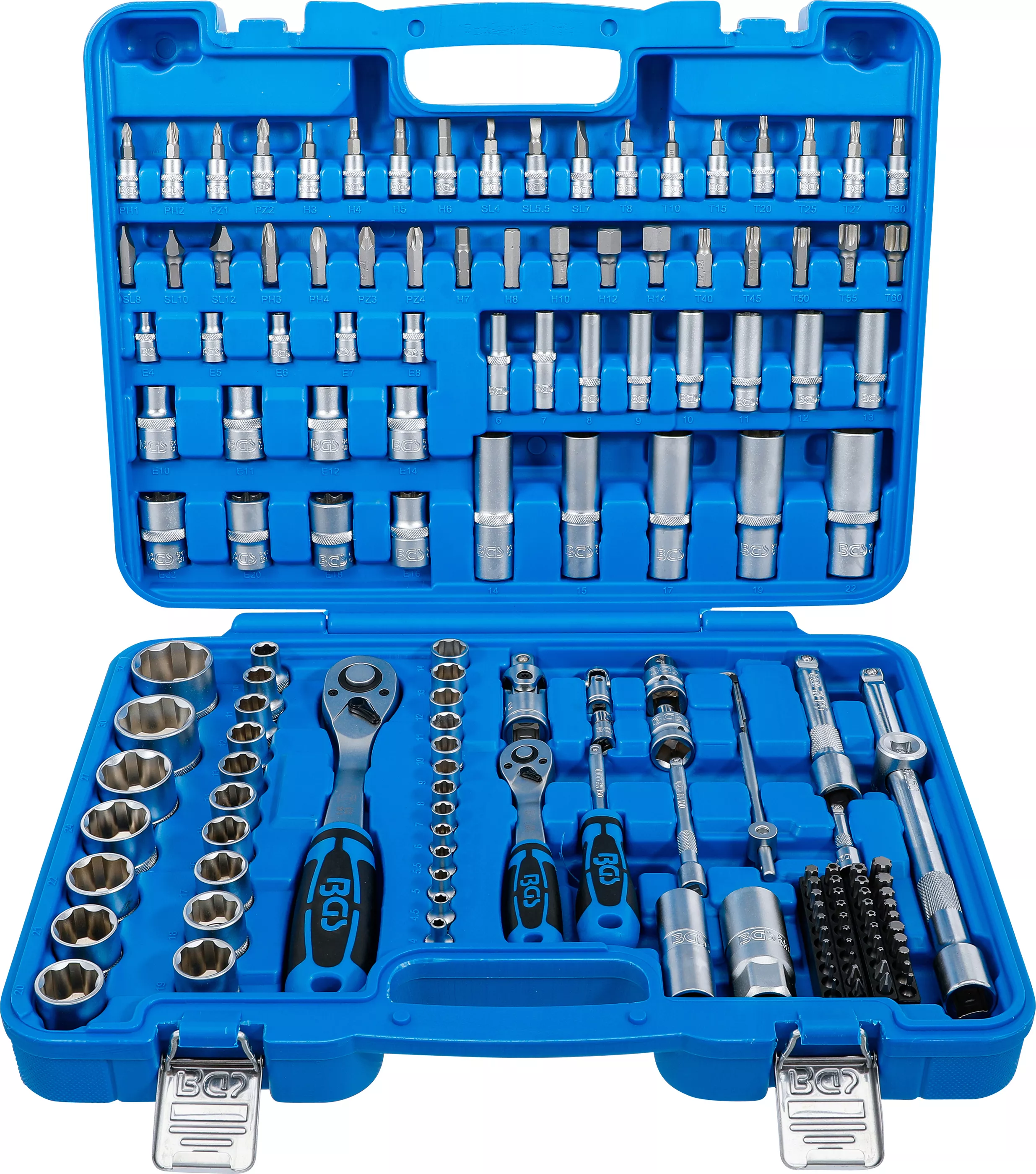 BGS Set nas. Super Lock ključeva 1/4/1/2 150dij 74518 BP24