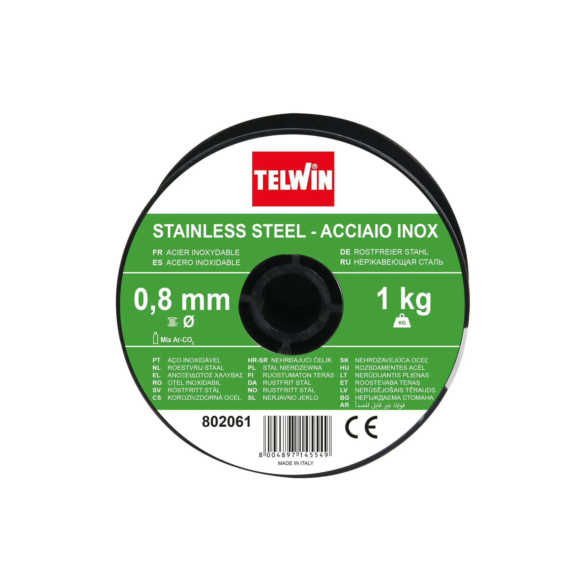 TELWIN žica za zavarivanje inox fi 0,8 1,0 kg 802061 ta25