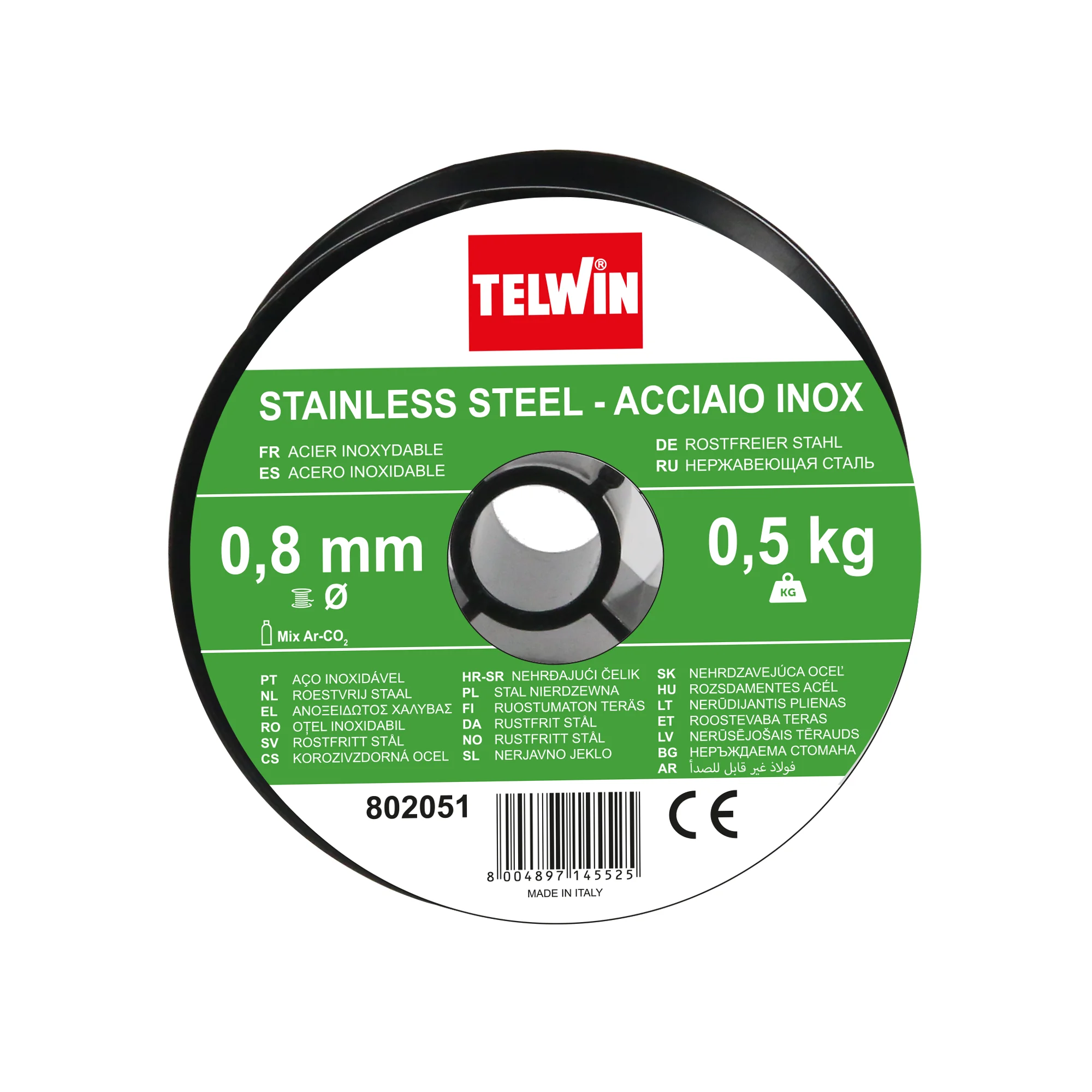 TELWIN žica za zav.inox 0,8mm/0,5kg 802051 802051 ta25