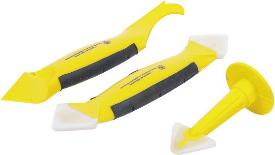 BGS Set strugača silikona 3.dijelni 85213