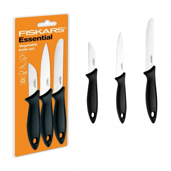 FISKARS FISKARS set noževa za povrće 3kom. 1065584 PP25