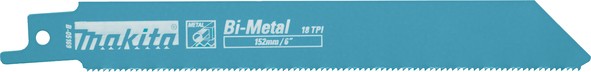 MAKITA Makita sabljaste pilice 152mm BiM (Fe,Al) 5/1 B-05169 MPP
