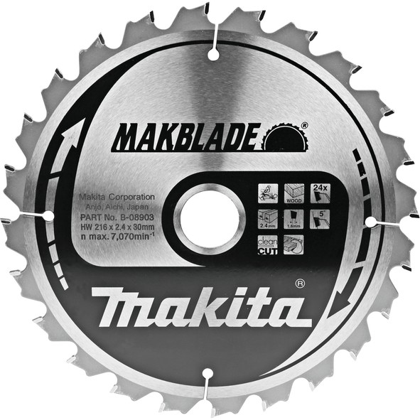 MAKITA kružni list 250x30x42Z MAKBLADE B-08975 MPP
