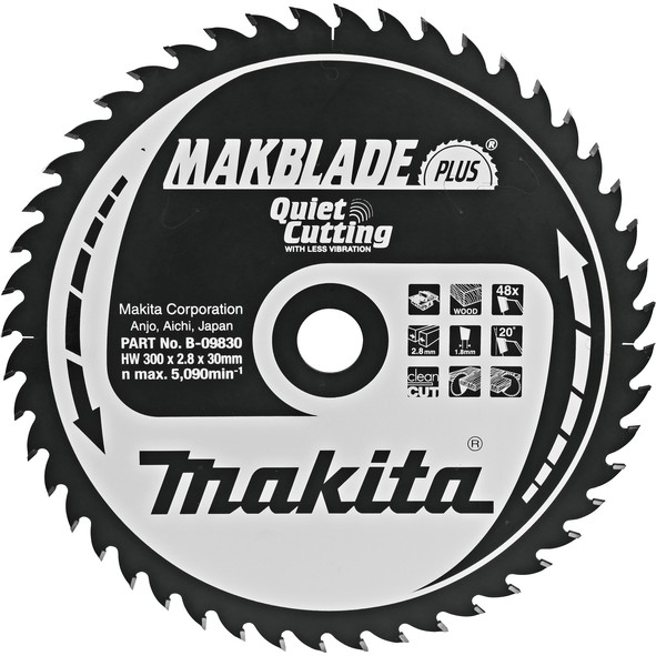 MAKITA kružni list 300x30 Z48 B-09830 MPP