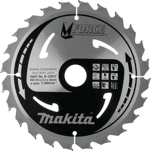 MAKITA Kružni list 210x1,4x30x24Z B-32057 MPP