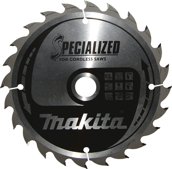MAKITA kružni list 165x20mm  Z24 B-32904  KP25