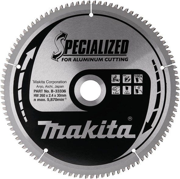 MAKITA kružni list 260x30x100Z AL B-33336 MPP