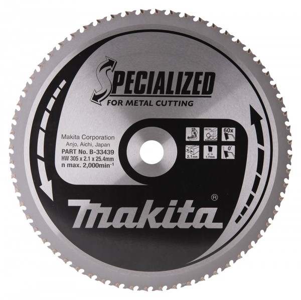 MAKITA kružni list 305x25.4x60Z(metal B-33439 MPP