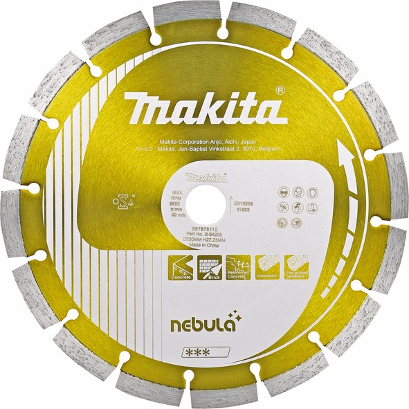 MAKITA dij.ploča 230mm Nebula (zid,arm.bet,,kamen)  B-54025 MPP