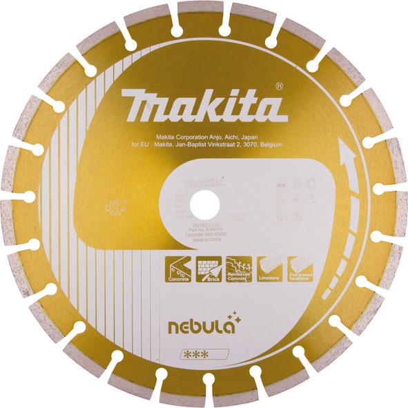 MAKITA dijamantna ploča segm. 300x20 Nebula B-54031 MPP