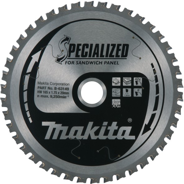 MAKITA kružni list 165x20 42Z - B-63149 MPP