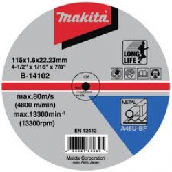 MAKITA  rezna ploča 115x2,5x22 -a     D-18661  