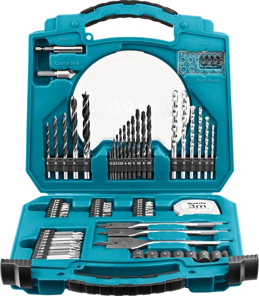 MAKITA set svrdala i bitova 71-dijelni D-47145  