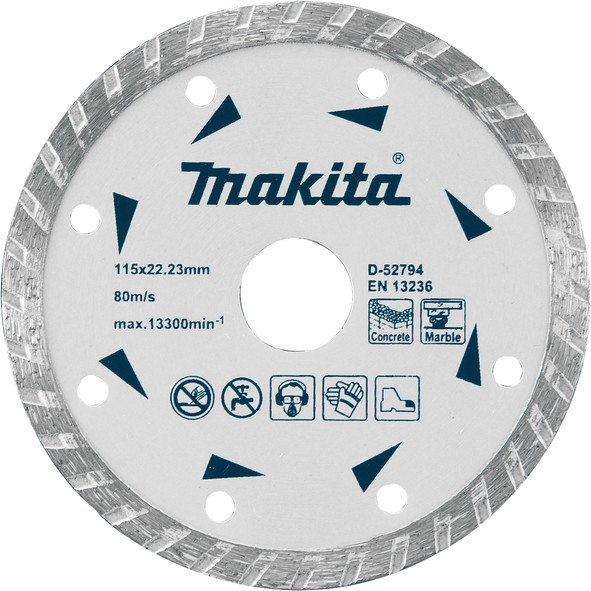 MAKITA dijamantna ploča 115mm(beton,mramor) D-52794 MPP