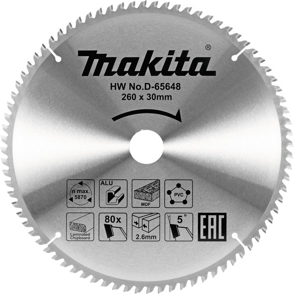 MAKITA kružni list 355x30 Z100 D-65707 MPP