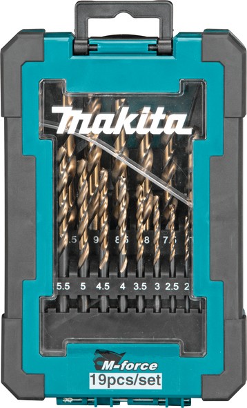 MAKITA 19-dijelni set HSS svrdala 1-10mm D-67583 