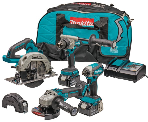 MAKITA akumulatorski set DLX4156TX1  