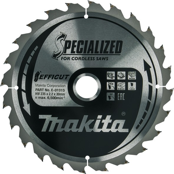 MAKITA kružni list 235x30mm Z24 E-01915 