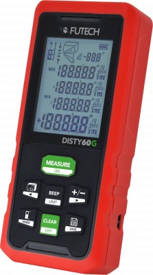 FUTECH laserski daljinomjer DISTY 60G (zeleni,60m) 202.60G