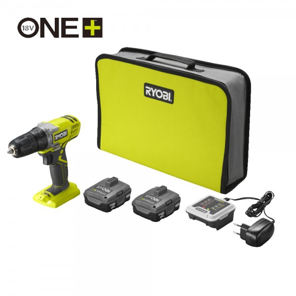 RYOBI aku bušilica R12SD-220S(ONE+ 12V,2x2Ah,10mm)  5133005061 