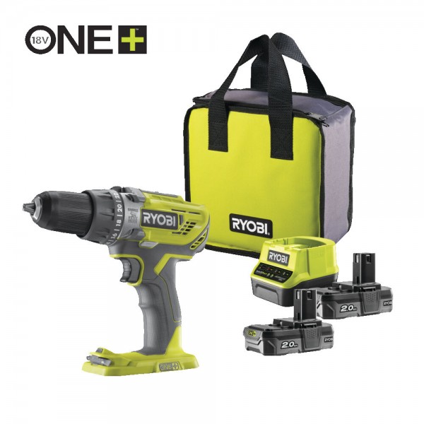 RYOBI aku udarna bušilica-odvijač  ONE+ R18PD3-220S PROMO 5133003342