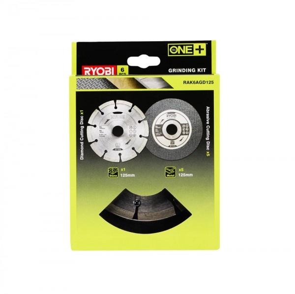 RYOBI set reznih ploča RAK6AGD125 5132003149 RPP24