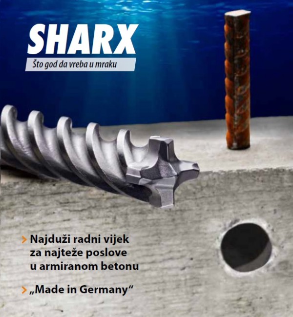 HAWERA svrdlo SDS-PLUS 8x315/250  SHARX   266482