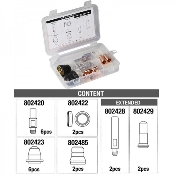 TELWIN  set pribora za Plasma 54 XT   804188