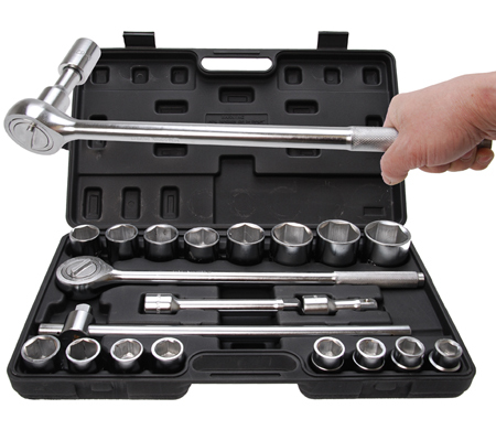 BGS set nasadnih ključeva 19-50mm 3/4' 20dj.  1202 BP24
