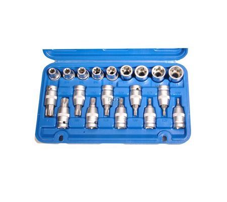 BGS set nasadnih ključeva torx t20-t70 e10-e24 1/2' 19dj. pro+  5100