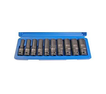 BGS set nasadnih ključeva udarnih dugih 10-24mm 1/2' 10-dij. pro+  5206 
