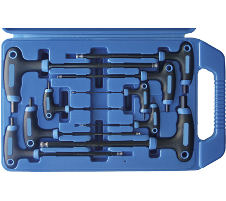 BGS set imbus ključeva s T-ručicom 2x100-10x200mm 9-dijelni  7882 