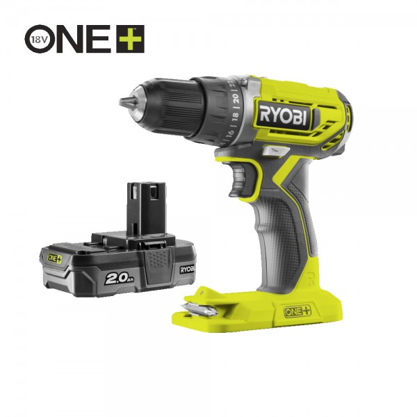 RYOBI aku buš-odvijač R18DD2-220S 5133003821