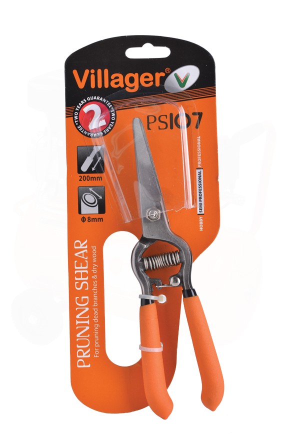 VILLAGER škare vinogradarske 8'' PS107/LKS 815  008023  PPR25