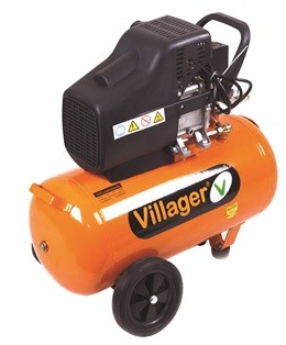 VILLAGER kompresor  VAT-50L (50l,8bar,206l,1,5kW) 30r 007585 PPR25